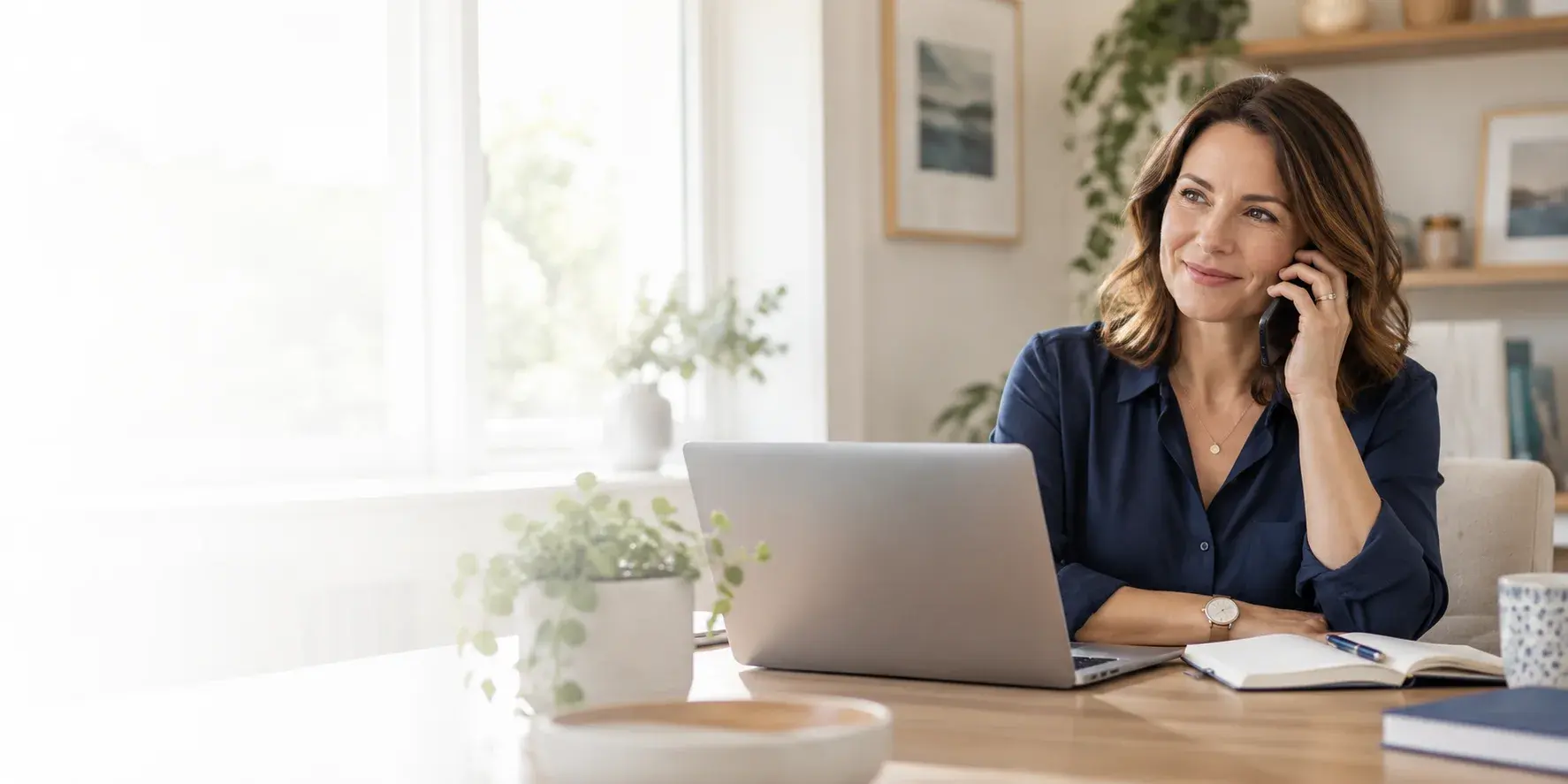 An experienced HR professional providing confidential workplace support by phone